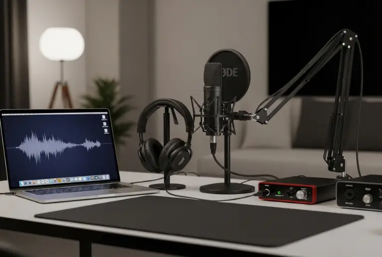 Podcast Ekipmanları ve Ev Stüdyosu Kurulumu