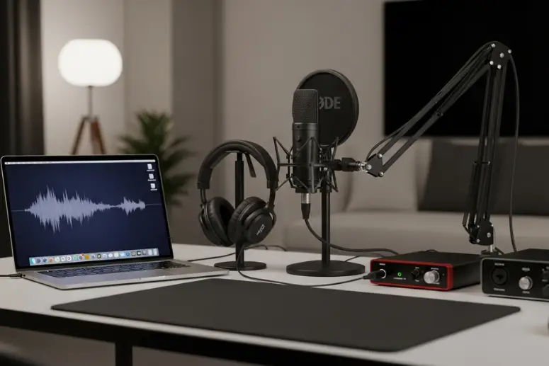 Podcast Ekipmanları ve Ev Stüdyosu Kurulumu